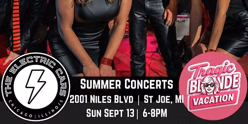 The Electric Cars & Tragic Blonde Vacation | St. Joe Summer Concert Series