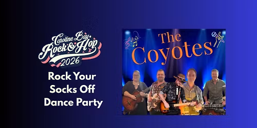 Caroline Bay Rock and Hop "Rock Your Socks Off" dance party