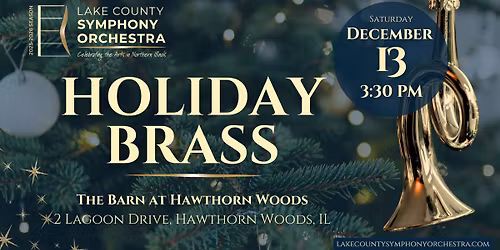 Holiday Brass Concert Featuring Lake County Symphony Orchestra