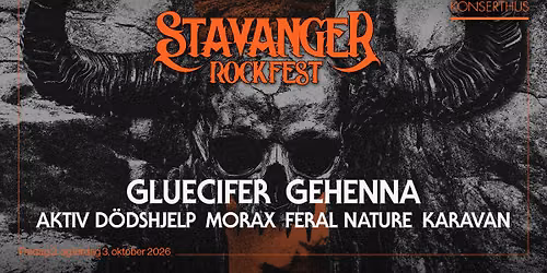 Stavanger Rockfest 2026 \/ Stavanger konserthus