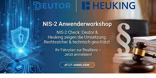 NIS-2 Workshop Anwender-Workshop