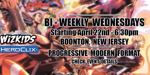 Heroclix - Bi-Weekly Wednesdays - 6:30pm