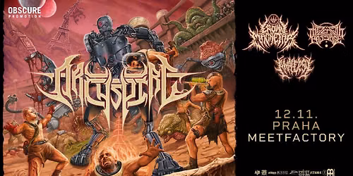 ARCHSPIRE, CROWN MAGNETAR, THE ZENITH PASSAGE, ANALEPSY - Praha