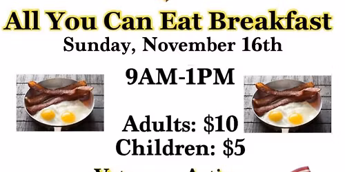 \ud83c\udf73All You Can Eat Breakfast \ud83c\udf73