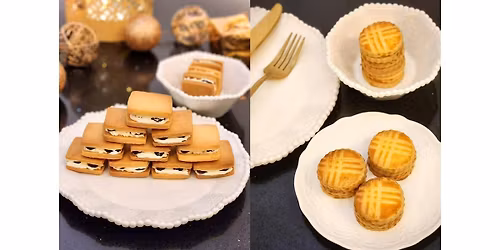 Rum Raisins Sand Cookies & Breton Cookies