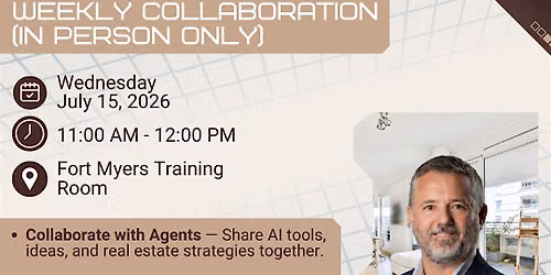 AI Mastermind Weekly Collaboration (In Person Only)