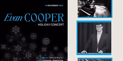 Stages Presents: Evan Cooper Holiday Concert