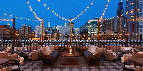 Summer Soir\u00e9e: All-White Rooftop Networking Experience