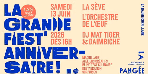 La Grande Fiest'anniversaire de La Pang\u00e9e 