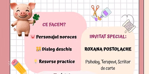 Ancora de iubire - atelier creativ \u0219i dialog despre adaptarea la \u0219coal\u0103 