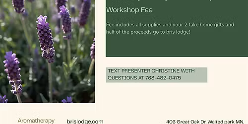 Essential Oils Workshop