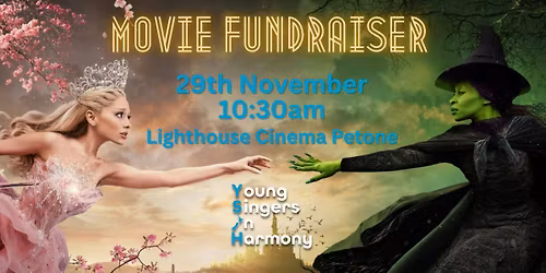 YSIH NZ Fundraiser- Wicked 2 Special Screening