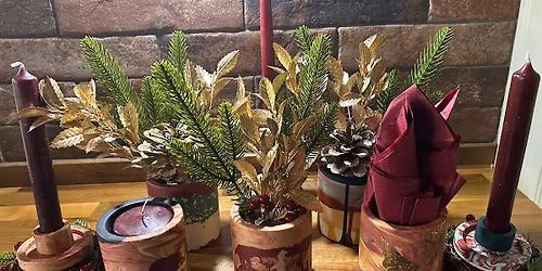 The Jesmonite Christmas Workshop - Table & Tree Decorations w\/ Objectify
