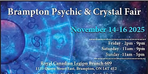 Brampton Psychic & Crystal Fair