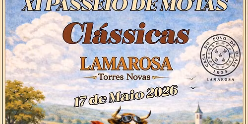 XI Passeio Motas Cl\u00e1ssicas Lamarosa-Torres Novas