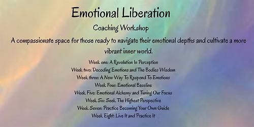 Emotional Liberation Coaching Workshop