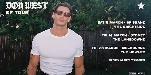 DON WEST - AUS Summer Tour 2025