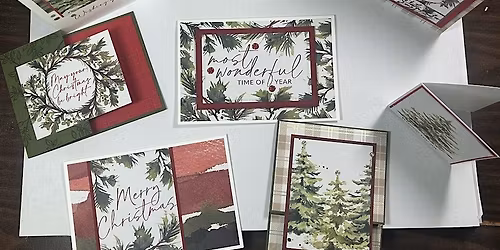 Stunning Last Minute Holiday Cards Class