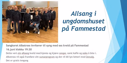 Syng med oss kveld p\u00e5 Fammestad
