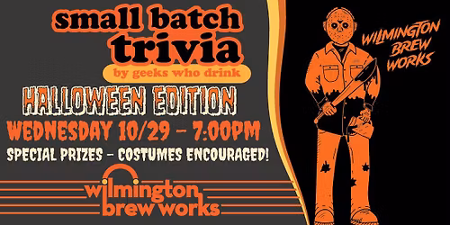 HALLOWEEN TRIVIA with Geeks Who Drink!