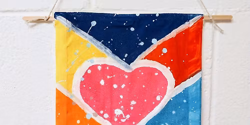 Fabric  Painting Kids Art Class