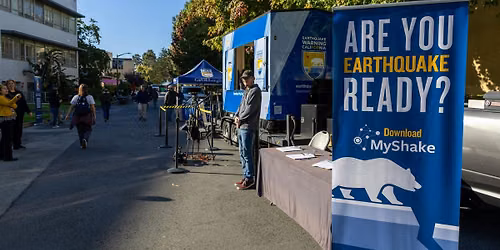 Cal OES Great California ShakeOut Tour - San Francisco State University