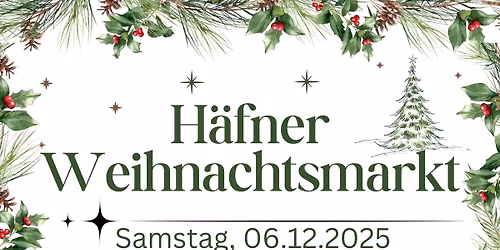 H\u00e4fner Weihnachtsmarkt am Barrique Aichtal