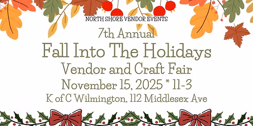 7th Annual Fall into the Holidays Craft Fair