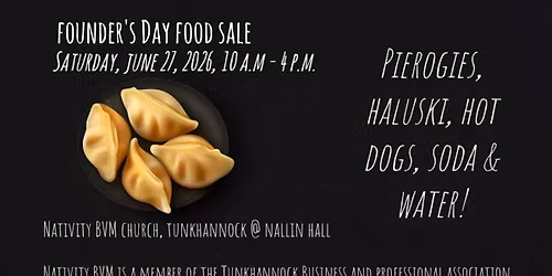 Founder's Day Food Sale