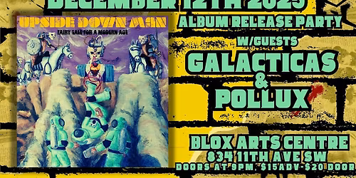 Upside Down Man Album Release Party