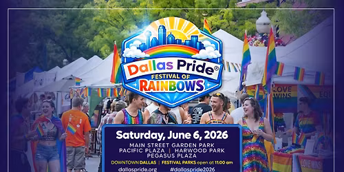 Dallas Pride 2026 Festival of Rainbows