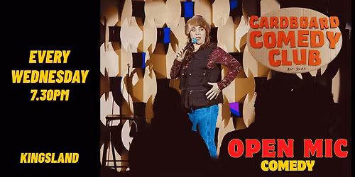 Sitting Room Only - Open Mic Standup Comedy