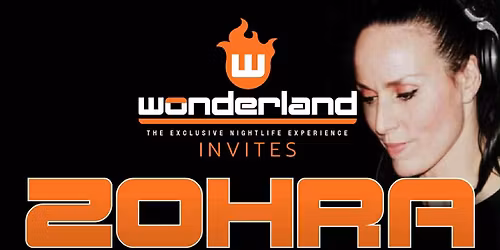 WONDERLAND INVITES ZOHRA