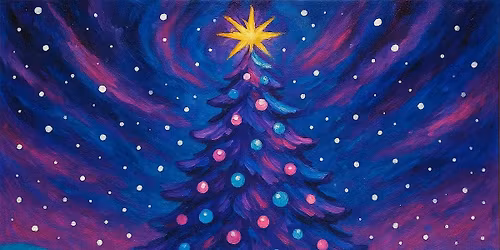 Paint Night- Aurora Magic Tree
