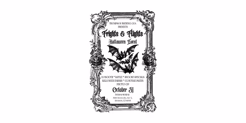 Flights & Frights: Halloween at Thompson Brewing