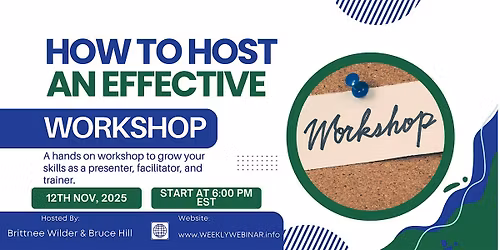 How To Host An Effective Workshop