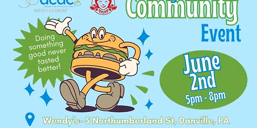 Wendy's Community Event Supporting DCDC