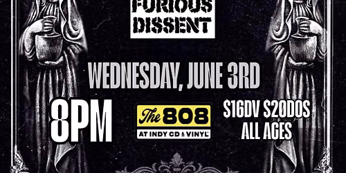 Stranger Attractions Presents UNHOLY ALTAR w\/ BLASTED HEATH & FURIOUS DISSENT at The 808!! 