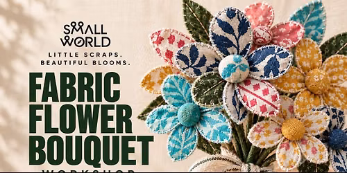 Fabric Flower Boquet