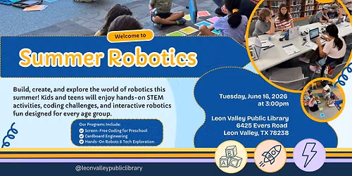 Summer Robotics Club