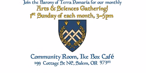 1st Sunday Arts & Science Gathering 