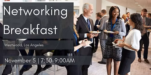 Copy of West LA Chamber of Commerce networking breakfast
