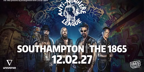 Anti-Nowhere League | The 1865 | Southampton | 12.02.27