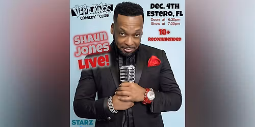 Shaun Jones at Venturino's Comedy Club!