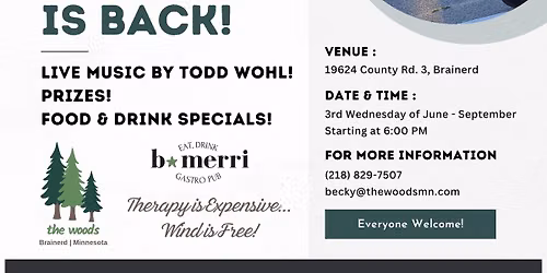 Bike Night is Back at The Woods!