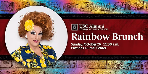 LGBTQ+ Alumni Council Rainbow Brunch featuring Patti O'Furniture