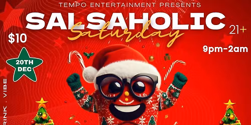 Salsaholic Saturday: Ugly Sweater Edition \ud83c\udf84