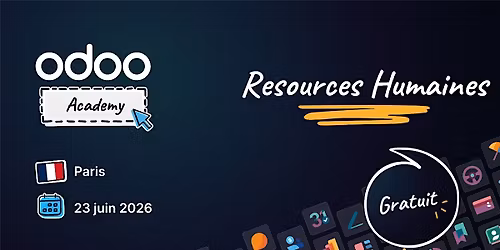 Odoo Academy Ressources Humaines - Paris
