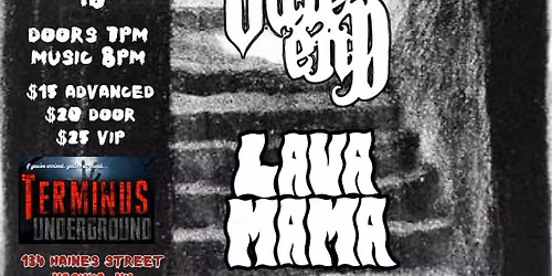 Faces of Doom with LIZZY \/ DUST PROPHET \/ VALE END \/ LAVA MAMA