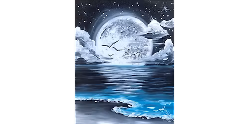 Lunar Night - Paint and Sip in San Antonio | Classpop!\u2122